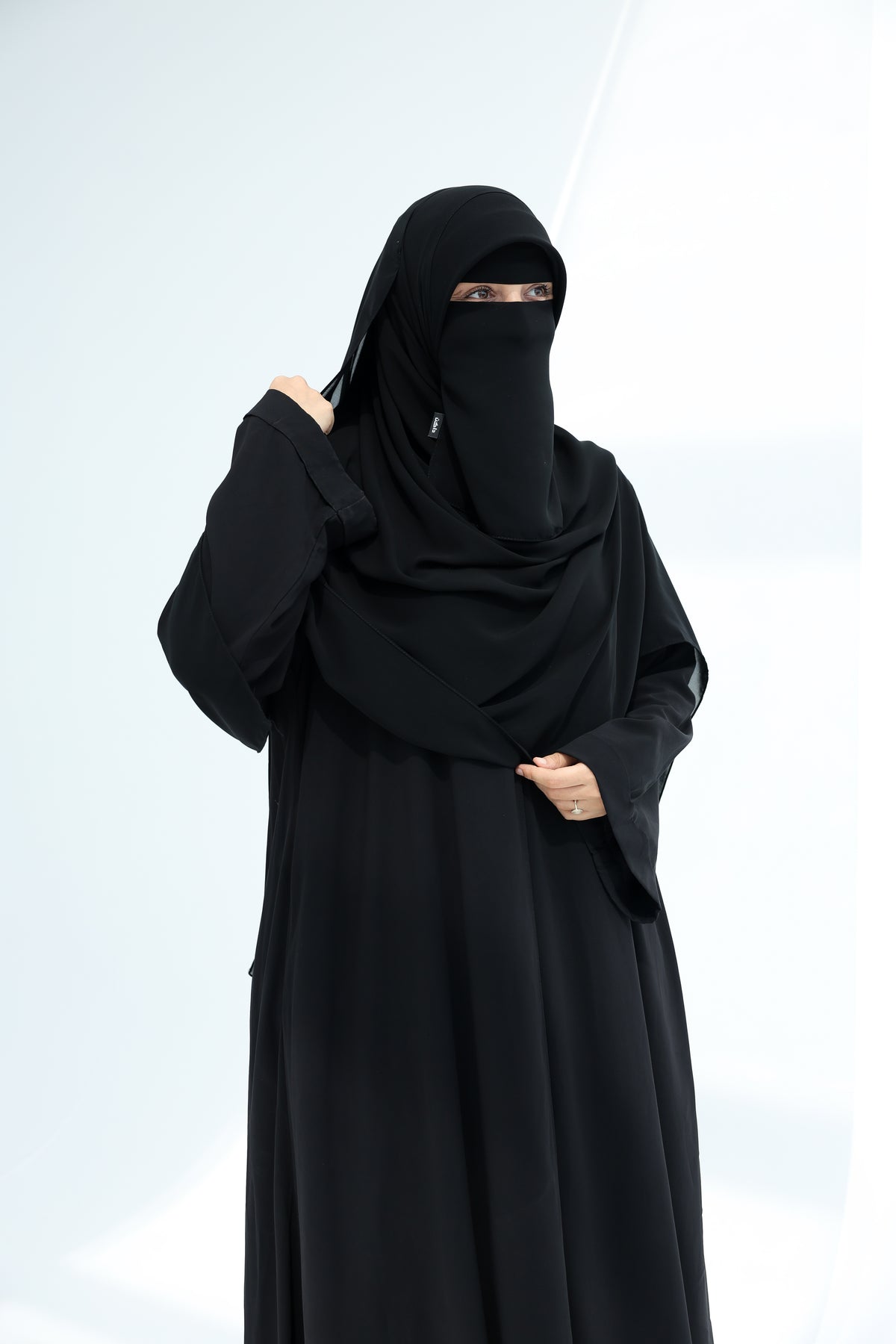 Tie Niqab+Eyebrows cover
