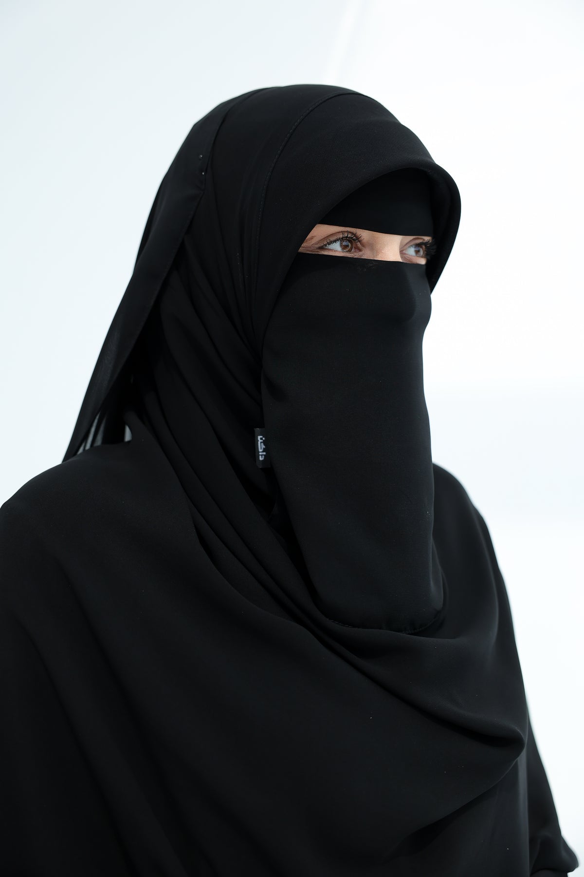 Tie Niqab+Eyebrows cover
