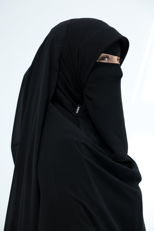 Tie Niqab+Eyebrows cover
